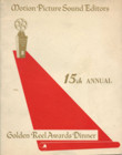 15th Anniversary Awards Program Cover